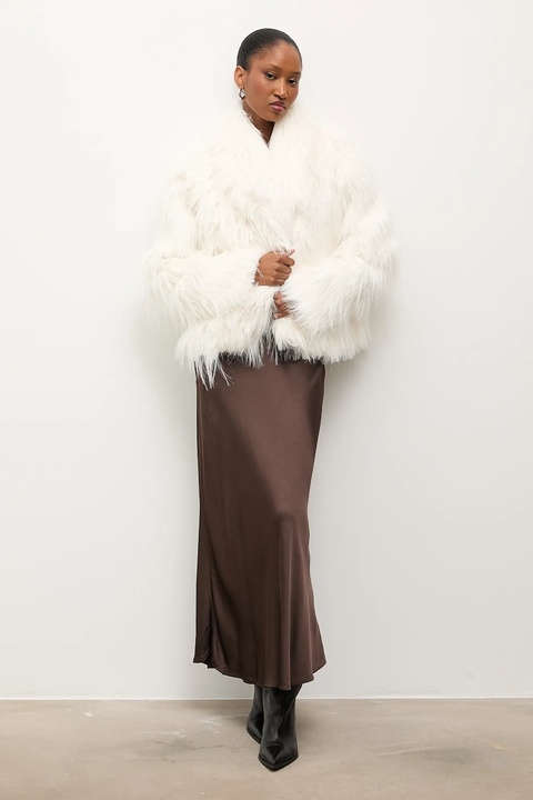 Answear.LAB kurtka kolor biały przejściowa - zdjęcie produktu nr 2