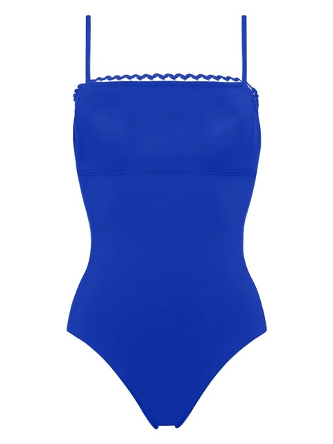 ERES Night picot-trimmed swimsuit - Blue - zdjęcie produktu nr 1