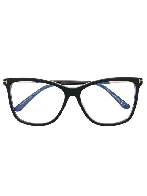 TOM FORD Eyewear wayfarer-frame optical glasses - Black - zdjęcie produktu nr 1