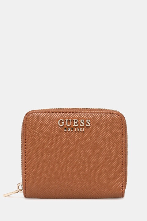 Guess portfel LAUREL damski kolor brązowy SWZG74 59137 - zdjęcie produktu nr 1