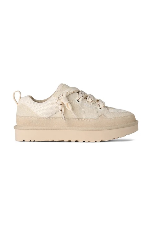 UGG sneakersy Lo Lowmel damskie kolor beżowy 1168890.JSM - zdjęcie produktu nr 1