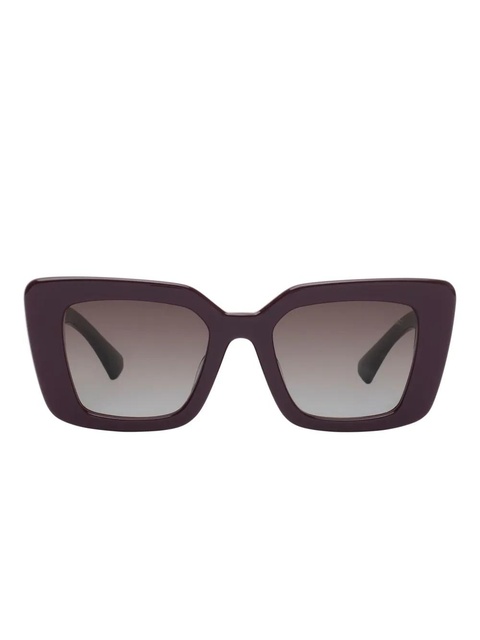 Burberry Eyewear EKD oversize-frame sunglasses - Purple - zdjęcie produktu nr 1