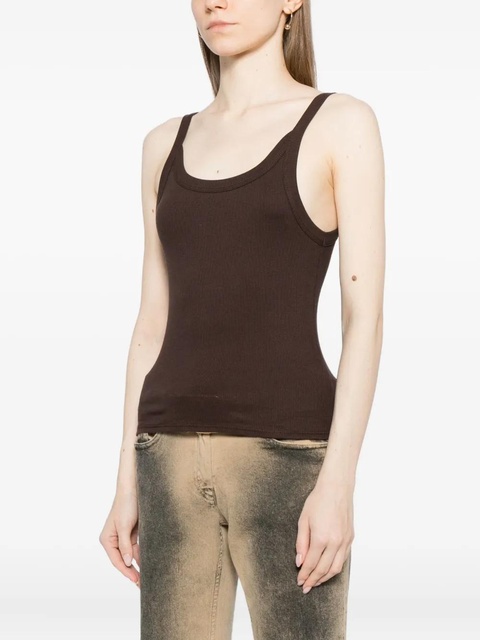 Reformation Calie tank top - Brown - zdjęcie produktu nr 2