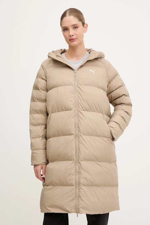 Puma kurtka kolor beżowy zimowa 688384 - zdjęcie produktu nr 1