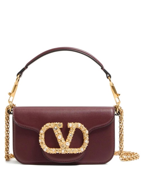 Valentino Garavani small Locò shoulder bag - Red - zdjęcie produktu nr 1