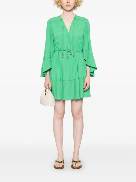 Maje plissé mini dress - Green - zdjęcie produktu nr 2