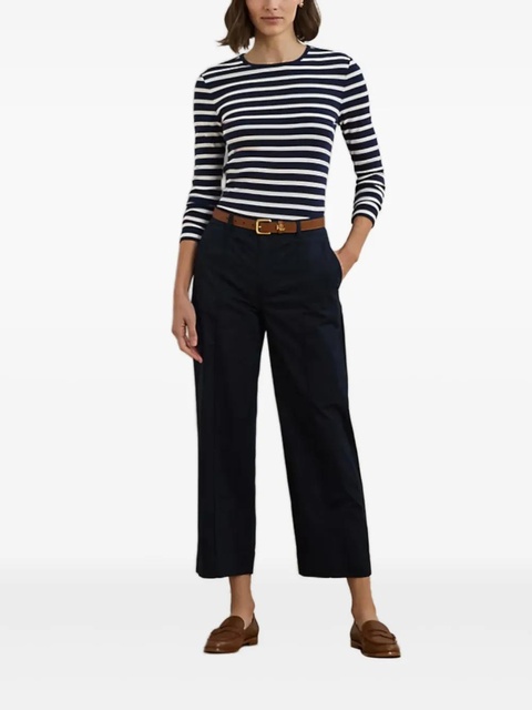 Lauren Ralph Lauren belt straight trousers - Blue - zdjęcie produktu nr 2
