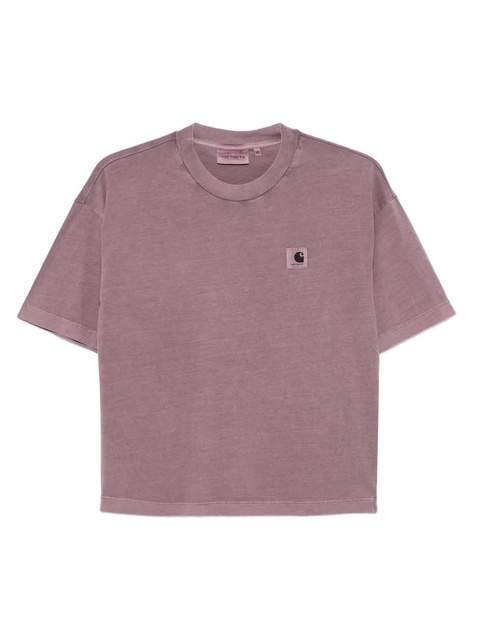 Carhartt WIP logo-patch T-shirt - Pink - zdjęcie produktu nr 1