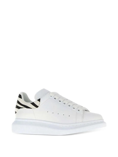 Alexander McQueen Oversized leather sneakers - White - zdjęcie produktu nr 2