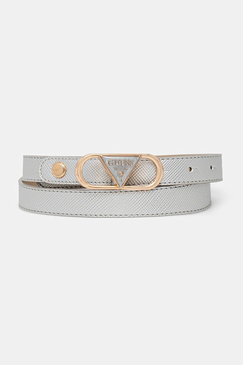 Guess pasek SERENOVA damski kolor srebrny BW9270 P5320 - zdjęcie produktu nr 1