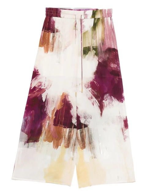 Aje Atomic silk palazzo trousers - Neutrals - zdjęcie produktu nr 2