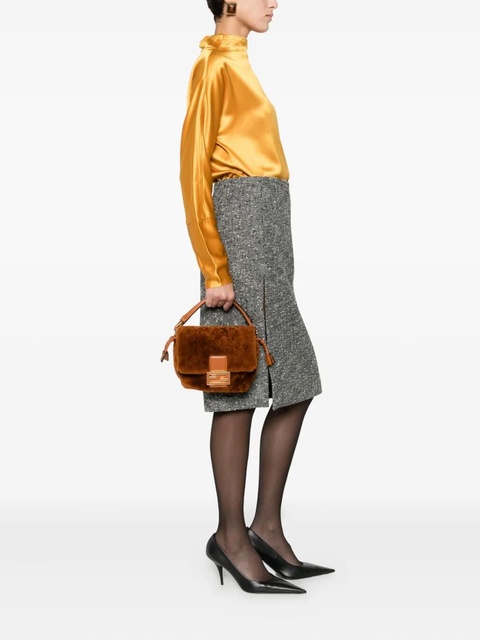 FENDI small Mamma Baguette cross body bag - Brown - zdjęcie produktu nr 2