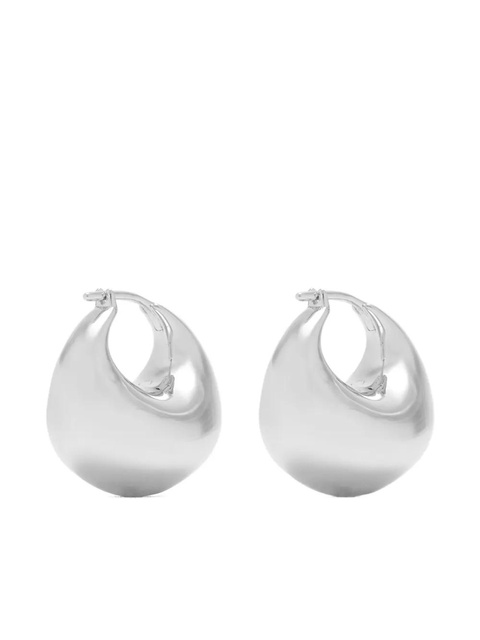 Missoma sculptural hoop earrings - Silver - zdjęcie produktu nr 2