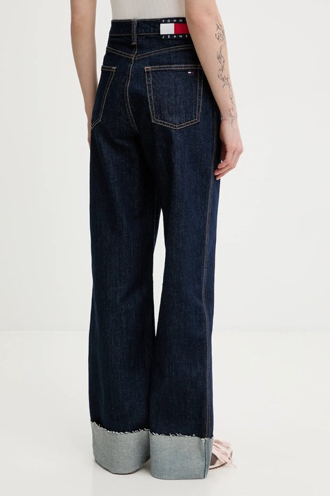 Tommy Jeans jeansy damskie kolor granatowy DW0DW21796 - zdjęcie produktu nr 2