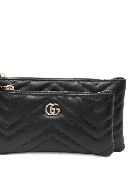 Gucci quilted chain clutch bag - Black - zdjęcie produktu nr 2