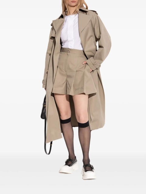 Alexander McQueen double-breasted trench coat - Neutrals - zdjęcie produktu nr 2