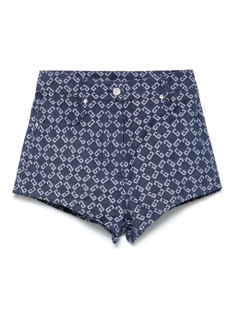 Givenchy Monogram 72 denim shorts - Blue - zdjęcie produktu nr 1