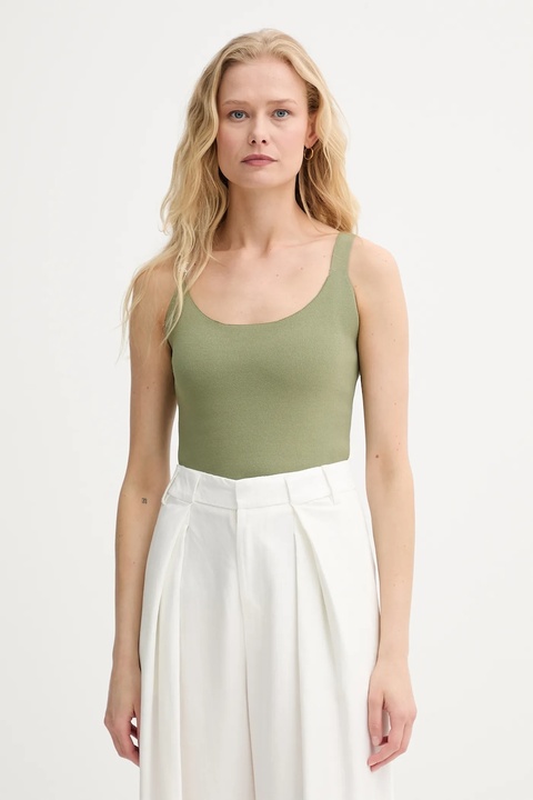 Karl Lagerfeld top kolor zielony A2W18017 - zdjęcie produktu nr 2