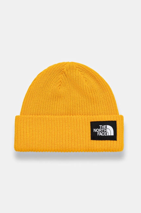 The North Face czapka Salty Lined kolor żółty NF0A8CGZ56P1 - zdjęcie produktu nr 1
