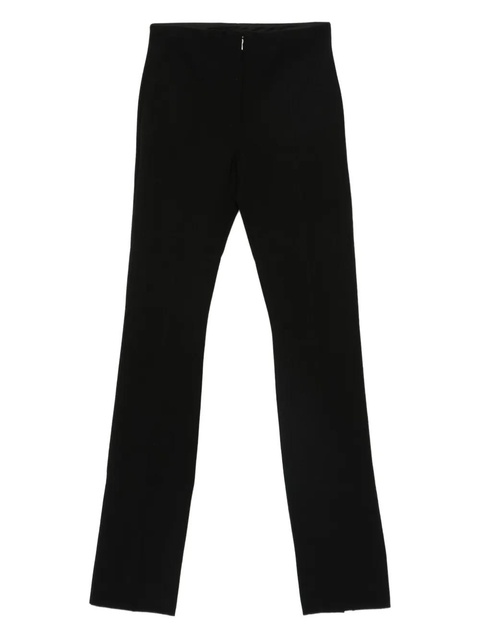 Sportmax straight-leg knitted trousers - Black - zdjęcie produktu nr 1