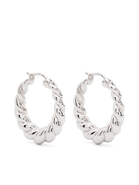 Missoma Twisted Tidal earrings - Silver - zdjęcie produktu nr 1