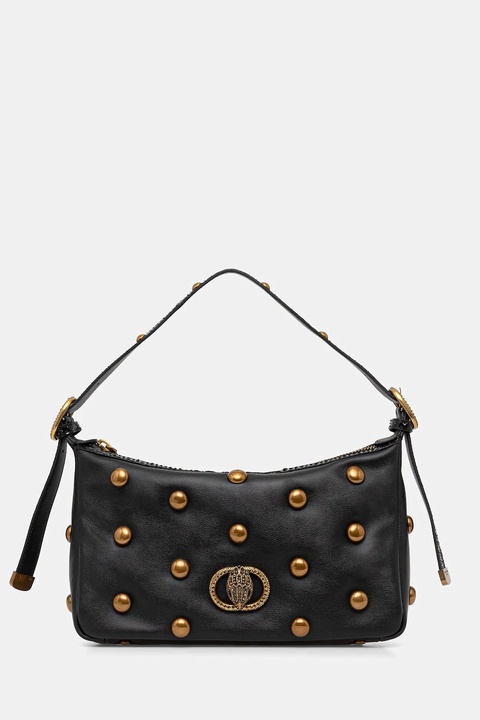 Kurt Geiger London torebka skórzana CHELSEA kolor czarny 4979005109 - zdjęcie produktu nr 1