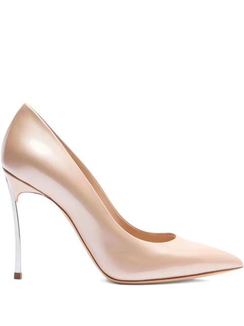 Casadei 100mm Blade pointed-toe pumps - Neutrals - zdjęcie produktu nr 1