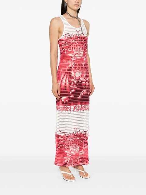 Jean Paul Gaultier The Red Diablo maxi dress - White - zdjęcie produktu nr 2