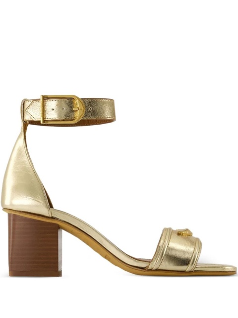 Zadig&Voltaire 57mm Caprese leather sandals - Gold - zdjęcie produktu nr 1