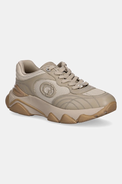 Guess sneakersy MORRIZ damskie kolor beżowy FLFMRZ ELE12 - zdjęcie produktu nr 1
