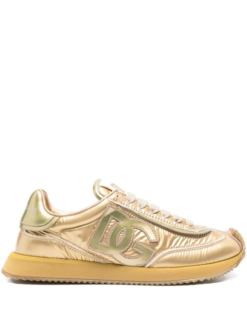 Dolce & Gabbana DG Cushion logo sneakers - Gold - zdjęcie produktu nr 1