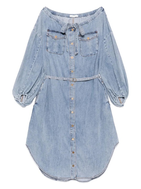 ZIMMERMANN denim midi tunic - Blue - zdjęcie produktu nr 1