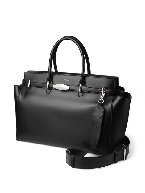 Jimmy Choo medium Diamond Belted tote bag - Black - zdjęcie produktu nr 2