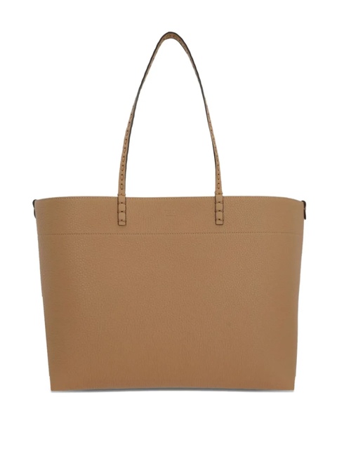 FENDI medium Roll leather tote bag - Brown - zdjęcie produktu nr 1