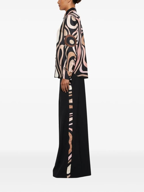 PUCCI Marmo silk shirt - Black - zdjęcie produktu nr 2