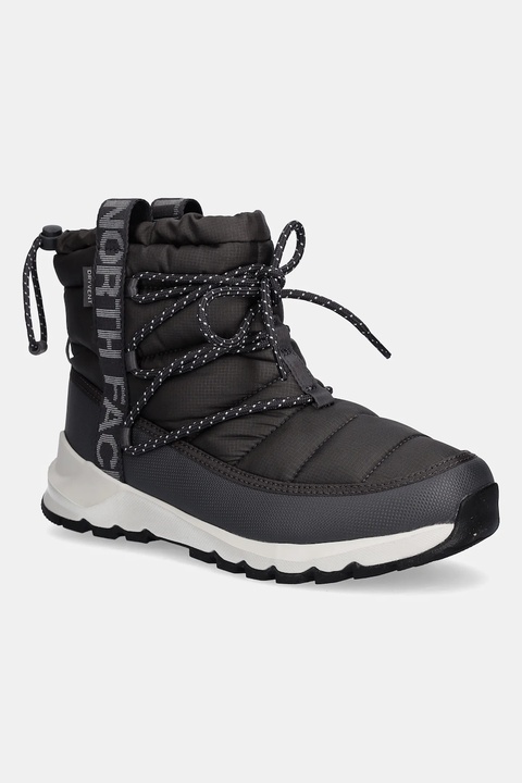 The North Face śniegowce Thermoball Lace Up kolor szary NF0A5LWDCIH1 - zdjęcie produktu nr 1