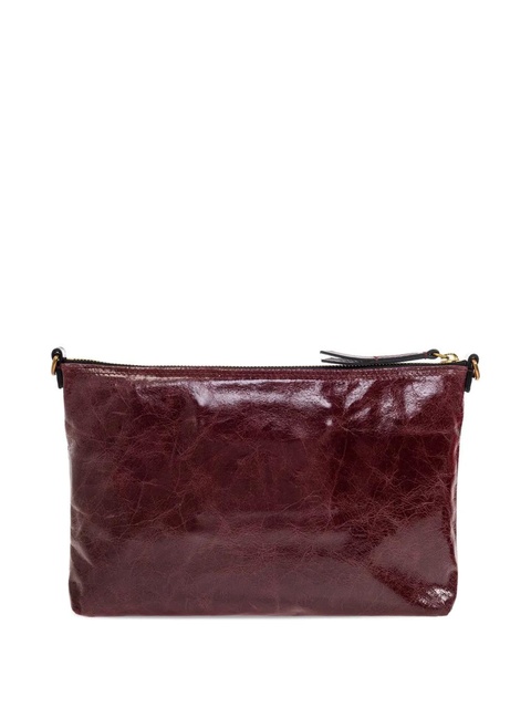 ISABEL MARANT leather logo-strap tote bag - Red - zdjęcie produktu nr 2