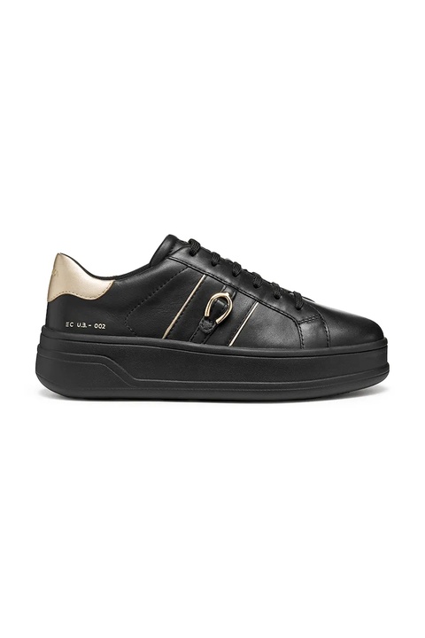 Geox sneakersy skórzane D SPHERICA ECUB-2 damskie kolor czarny D56WVB 085Y2 C9258 - zdjęcie produktu nr 1