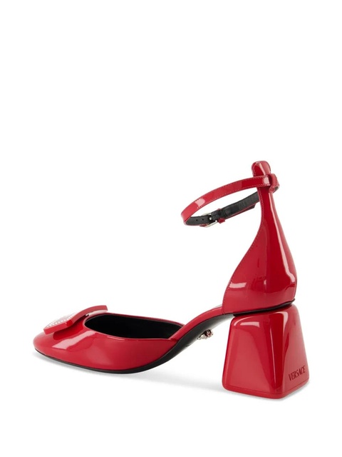 Versace 70mm leather pumps - Red - zdjęcie produktu nr 2
