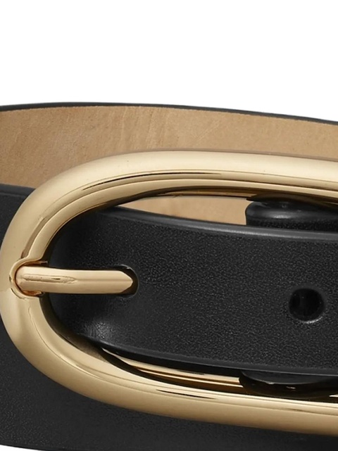 Tory Burch pierced buckle belt - Black - zdjęcie produktu nr 1