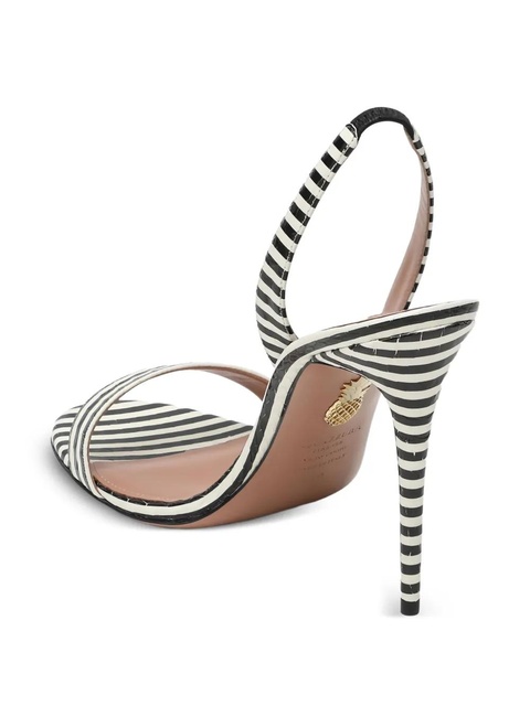 Aquazzura 105mm So Nude sandals - White - zdjęcie produktu nr 2