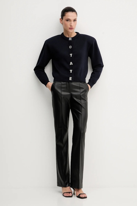 Rotate kardigan damski kolor granatowy 1138542318 - zdjęcie produktu nr 2