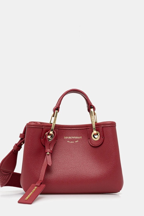 Emporio Armani torebka kolor czerwony EW000382 AF12036 - zdjęcie produktu nr 1