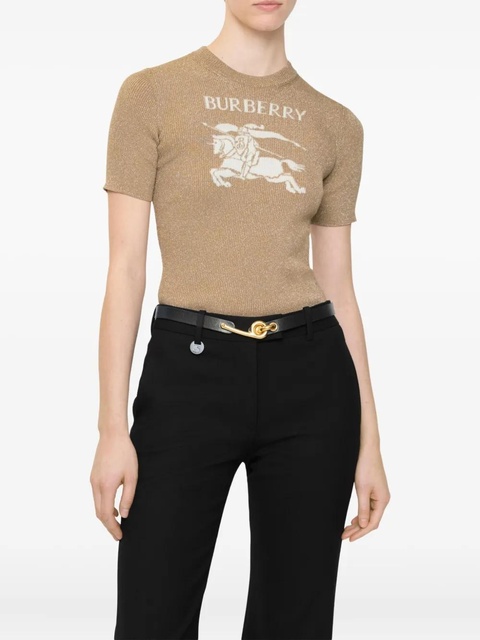 Burberry Equestrian Knight T-shirt - Neutrals - zdjęcie produktu nr 2