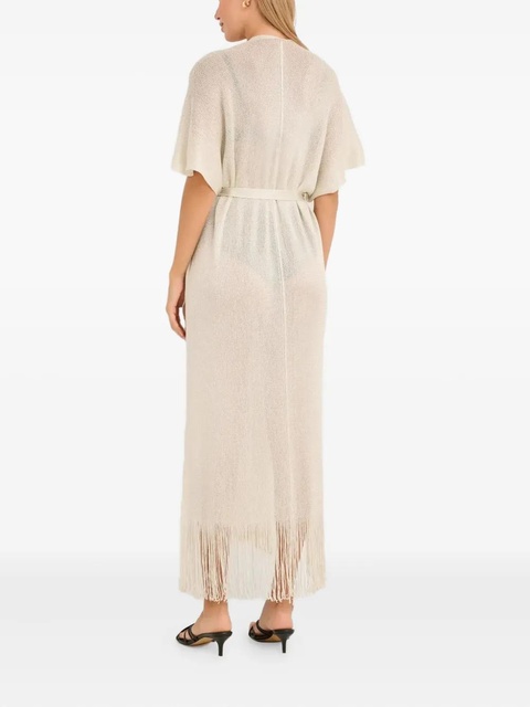 Max Mara Zarelia beach cover-up - Neutrals - zdjęcie produktu nr 2