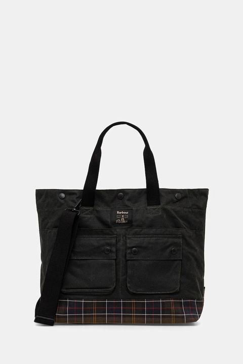 Barbour torba Field Wax kolor zielony UBA0750 - zdjęcie produktu nr 1