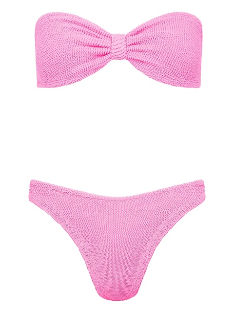 Hunza G Jean bandeau textured bikini - Pink - zdjęcie produktu nr 1
