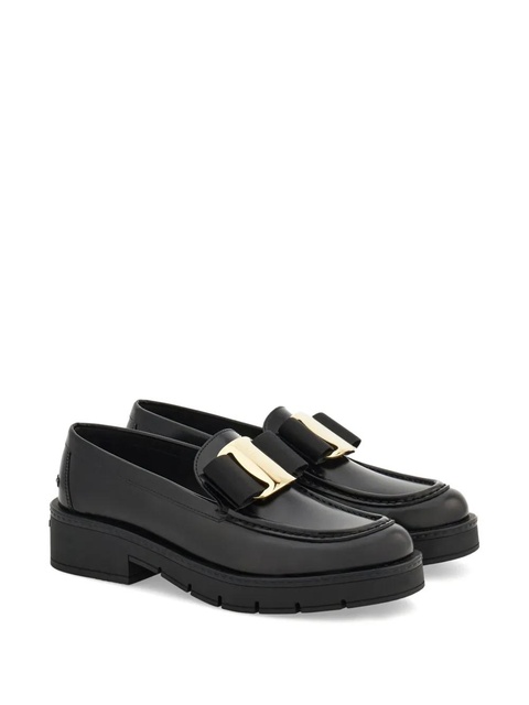Ferragamo Vara Bow loafers - Black - zdjęcie produktu nr 2