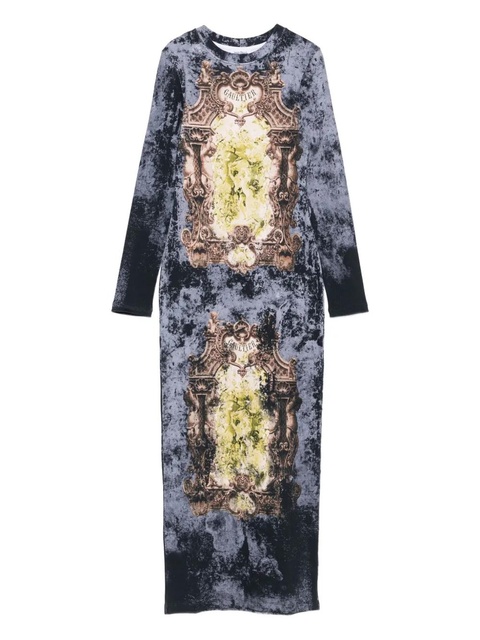 Jean Paul Gaultier Médaillon-print maxi dress - Blue - zdjęcie produktu nr 1
