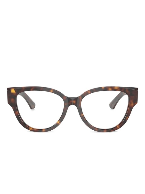 Burberry Eyewear tortoiseshell cat-eye glasses - Brown - zdjęcie produktu nr 1